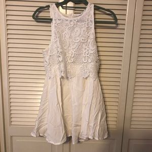 Xenia Boutique white lace dress